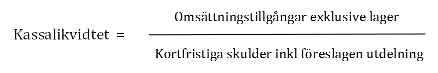 Räkna ut din kassalikviditet med My Copilot